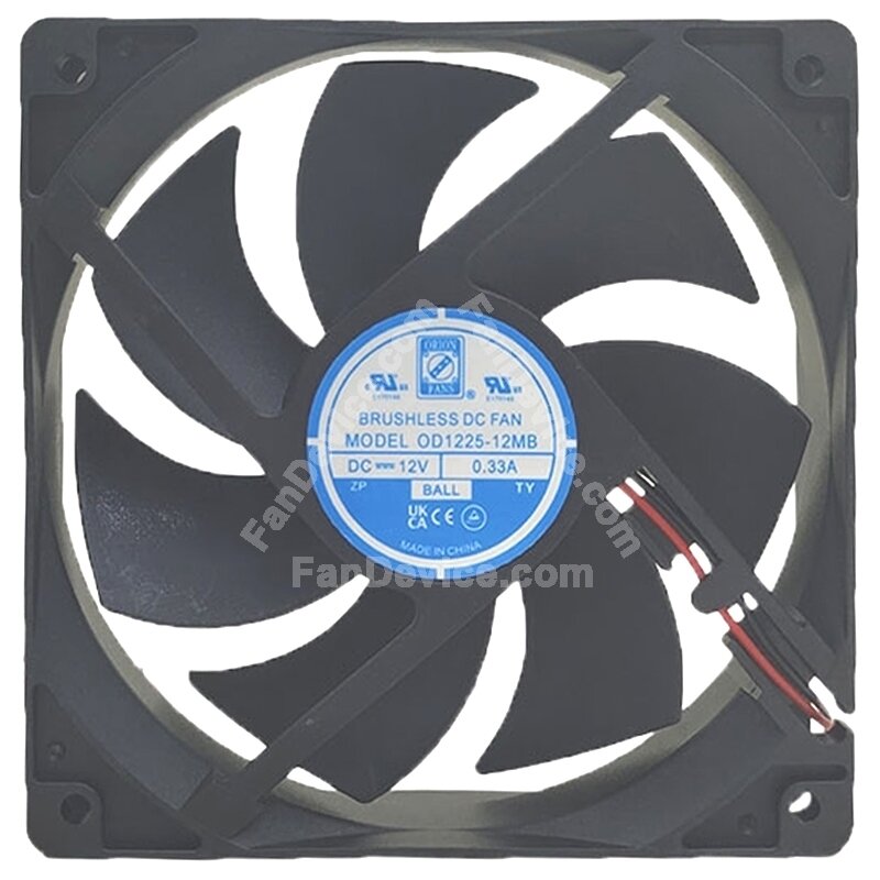 Ventola Di Raffreddamento YM1206PTB1 60x60x25mm – 12V 0.33A, Silenziosa, Testata E Pronta Per Sostituire La Tua Vecchia Ventola!