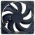 ORION FANS OD1225-12MB 12V 0.33A 2 Wires DC Brushless Axial Cooling Fan