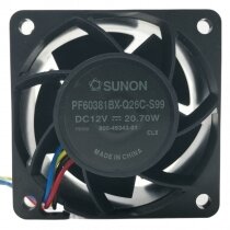 Sunon PF60381BX-Q26C-S99 DC 12V 20.70W 4 Wires Axial Cooling Fan