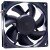 Sunon PFC0382B1-Q13C-AAP DC 24V 17.96W 2 Wires Axial Cooling Fan