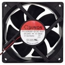 Sunon PFC0382B1-Q13C-AAP DC 24V 17.96W 2 Wires Axial Cooling Fan