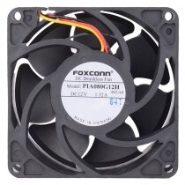 Foxconn PIA080G12H 12V 1.32A 3 Wires DC Brushless Axial Cooling Fan