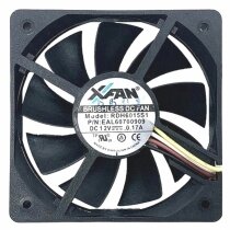 XFAN RDH6015S1 12V 0.17A 4 Wires DC Brushless PWM Axial Cooling Fan