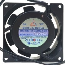 SAN JUN SJ8025HA2 AC 220V-240V 0.09A Impedance Protected Axial Cooling Fan