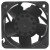 Delta TFA0412DN-A 12V 1.05A 4 Wires DC Brushless Axial Cooling Fan