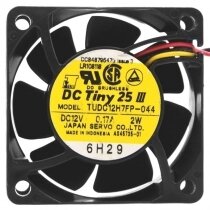 Servo TUDC12H7FP-044 DC 12V 0.17A 2W Brushless Axial Cooling Fan