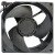 Nidec U12E15MS2J3-57 DC 15V 0.053A 4 Wires Axial Cooling Fan