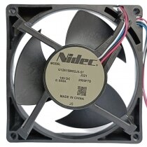Nidec U12E15MS2J3-57 DC 15V 0.053A 4 Wires Axial Cooling Fan