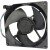 Nidec U12E15MS2J3-57 DC 15V 0.053A 4 Wires Axial Cooling Fan