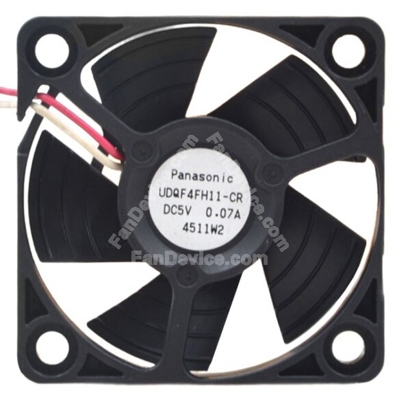 Panasonic UDQF4FH11-CR DC 5V 0.07A 2 Wires Axial Cooling Fan