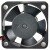 UitraFan XD3010B24H DC 24V 0.06A 2 Wires Axial Cooling Fan