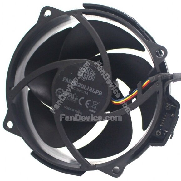 CoolerMaster FA09025L12LPB DC 12V 0.15A 4 Wires PWM Axial Cooling Fan