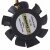EVERFLOW T124010BU(2) DC 12V 0.18AMP 3 Wires Axial Cooling Fan
