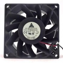 Delta FFB0924HH 24V 0.36A 2 Wires 9225 DC Brushless Axial Cooling Fan