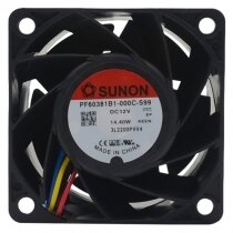 Sunon PF60381B1-000C-S99 DC 12V 14.40W PWM Cooling Fan