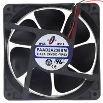 NSTECH PAAD2A238BM DC 24V 0.40A 2 Wires 12038 Axial Cooling Fan