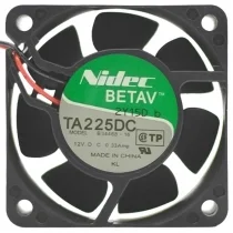 Nidec B34468-16 DC 12V 0.33Amp 2 Wires Axial Cooling Fan