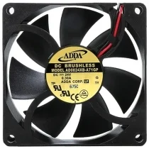 ADDA AD0824XB-A71GP 24V 0.30A DC Brushless 2 Wires Axial Cooling Fan