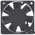 Sunon PMD1206PKB1-A 12V 2.6W 2 Wires Axial Cooling Fan