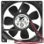 ARX FD1280-A2112E DC 12V 0.18A 2 Wires Axial Cooling Fan