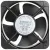SANONDA KF18060HBL 220/240V 0.35A 50W 2 Wires Impedance Protected Cooling Fan