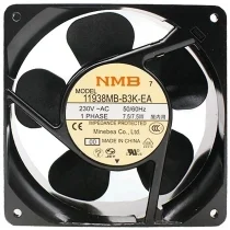 NMB 11938MB-B3K-EA 230V 7.5/7.5W Impedance Protected 1 PHASE Cooling Fan