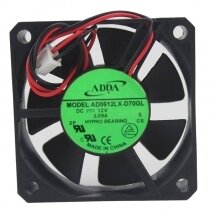 ADDA AD0612LX-D70GL DC 12V 0.09A 2 Wires Axial Cooling Fan