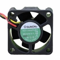 Sunon KD1204PKB1 DC 12V 1.1W 3 Wires Axial Cooling Fan