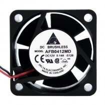 Delta AFB0412MD DC 12V 0.14A 2 Wires Axial Cooling Fan