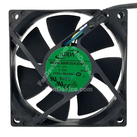 ADDA AD0812UX-A7BGL DC 12V 0.33A 8025 Axial Cooling Fan