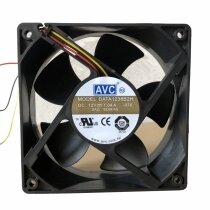 AVC DATA1238B2H DC 12V 1.04A 2 Wires / 3 Wires Axial Cooling Fan