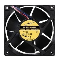 ADDA AD08012UB327200 DC 12V 1.05A 8032 Axial Brushless Cooling Fan