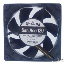 Sanyo Denki San Ace 120 9G1212P4H06 DC 12V 0.31A 12025 Axial Cooling Fan