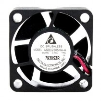 Delta ASB02505HA-A DC 5V 0.14A 2 Wires Axial Cooling Fan