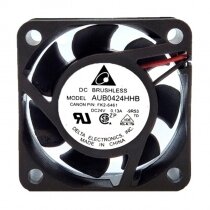 Delta AUB0424HHB DC 24V 0.13A 2 Wires / 3 Wires Axial Cooling Fan