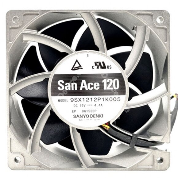 Sanyo Denki San Ace 120 9SX1212P1K005 DC 12V 4.4A 12038 PWM Axial Cooling Fan
