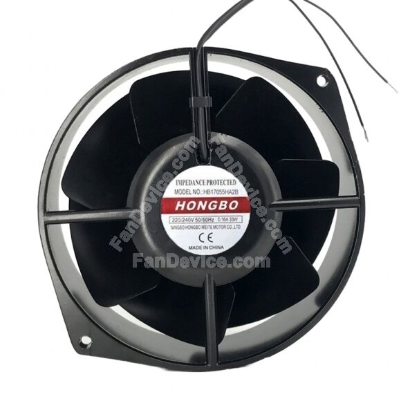 HONGBO HB17055HA2B AC 220/240V 0.16A 33W 17255 Axial Cooling Fan
