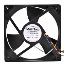 Delta Sensflow EFC1212D DC 12V 0.75A 2 Wires / 3 Wires / 4 Wires Axial Cooling Fan