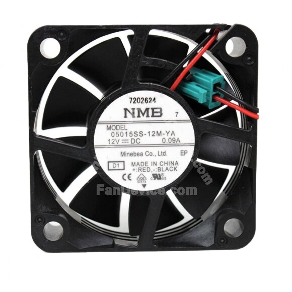 NMB 05015SS-12M-YA DC 12V 0.09A 5015 Axial Cooling Fan