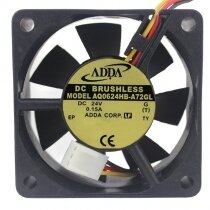 ADDA AQ0624HB-A72GL DC 24V 0.15A 6025 Axial Brushless Cooling Fan