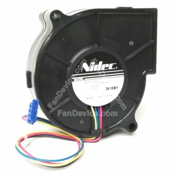 Nidec D07F-20SS5 DC 20V 0.20A 2 Wires / 3 Wires / 4 Wires Blower Cooling Fan