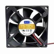 AVC DS08025B24U DC 24V 0.40A 2 Wires / 3 Wires Axial Cooling Fan