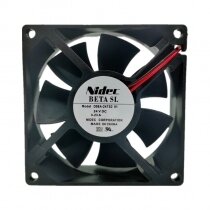 Nidec D08A-24TS2 DC 24V 0.23A 2 Wires Axial Cooling Fan
