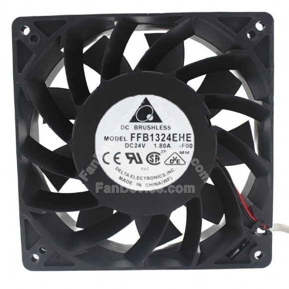 Delta FFB1324EHE DC 24V 1.80A 12738 Axial Brushless Cooling Fan