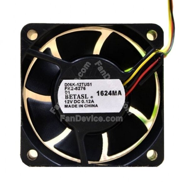 Nidec D06K-12TUS1 DC 12V 0.12A 2 Wires / 3 Wires Axial Cooling Fan