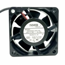NMB 06025SS-24Q-AA DC 24V 0.17A 2 Wires / 3 Wires Axial Cooling Fan