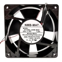 NMB-MAT 4715SL-05W-B60 DC 24V 1.20A 2 Wires Axial Cooling Fan