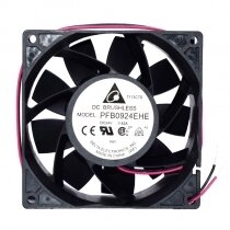 Delta PFB0924EHE DC 24V 0.42A 2 Wires Axial Cooling Fan