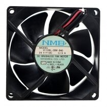 NMB 3110KL-05W-B40 DC 24V 0.13A 2 Wires Axial Cooling Fan