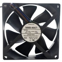 NMB 3610RL-04W-B56 DC 12V 0.38A 2 Wires / 3 Wires / 4 Wires Axial Cooling Fan